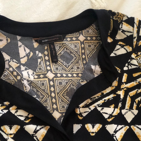 BCBG Maxazria Aztec Print Dress - Picture 7 of 11